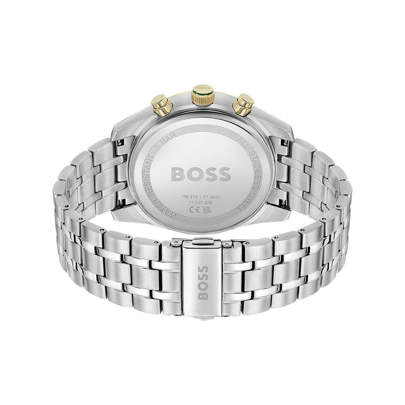 BOSS Skytraveller Men's Two-Tone Green Watch 1514195