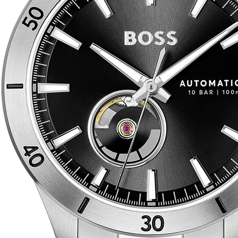 BOSS Troper Men's Black Automatic Watch 1514202