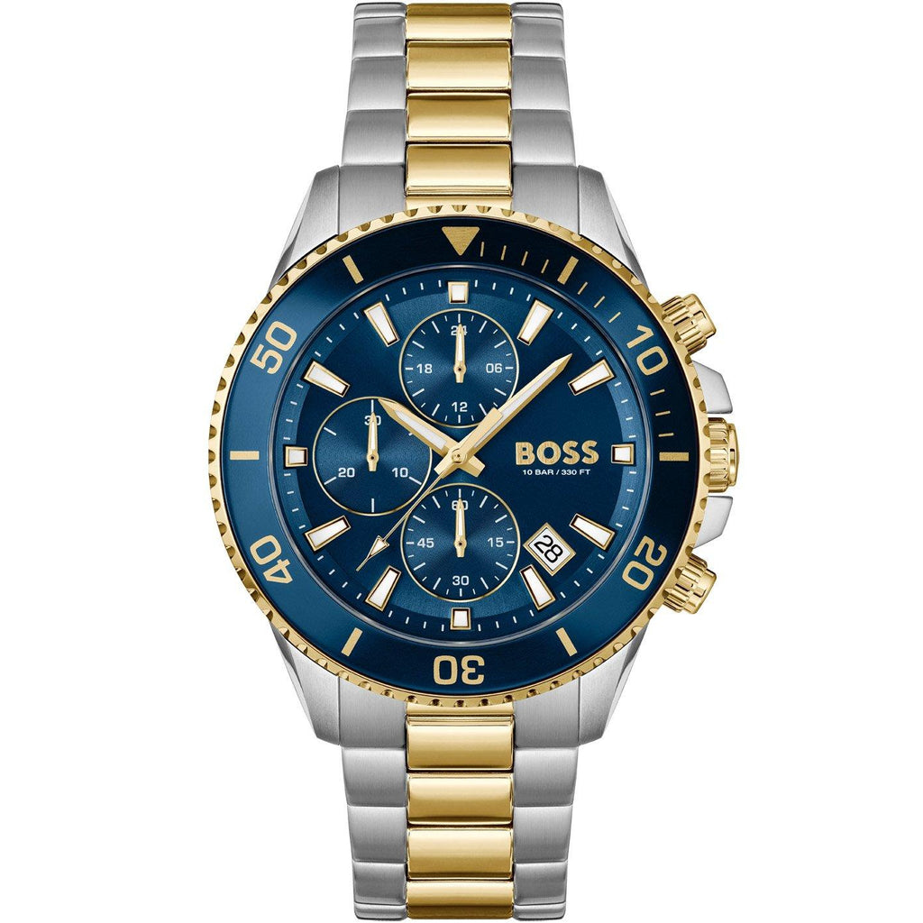 BOSS Admiral Men's Chronograph Blue Watch 1514257