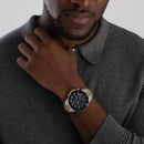 BOSS Admiral Men's Chronograph Blue Watch 1514257