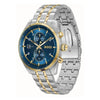 BOSS Skytraveller Men's Two Tone Blue Watch 1514247 BOSS