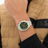 BOSS Hero 2.0 Men's Green Silver Watch 1514268 BOSS