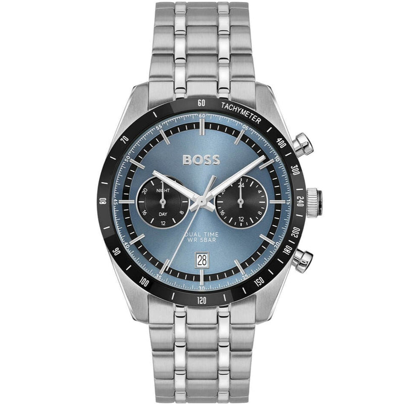 BOSS Tourmaster Men's Blue Watch 1514286