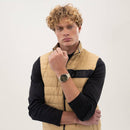 BOSS Tourmaster Men's Two-Tone Green GMT Watch 1514287