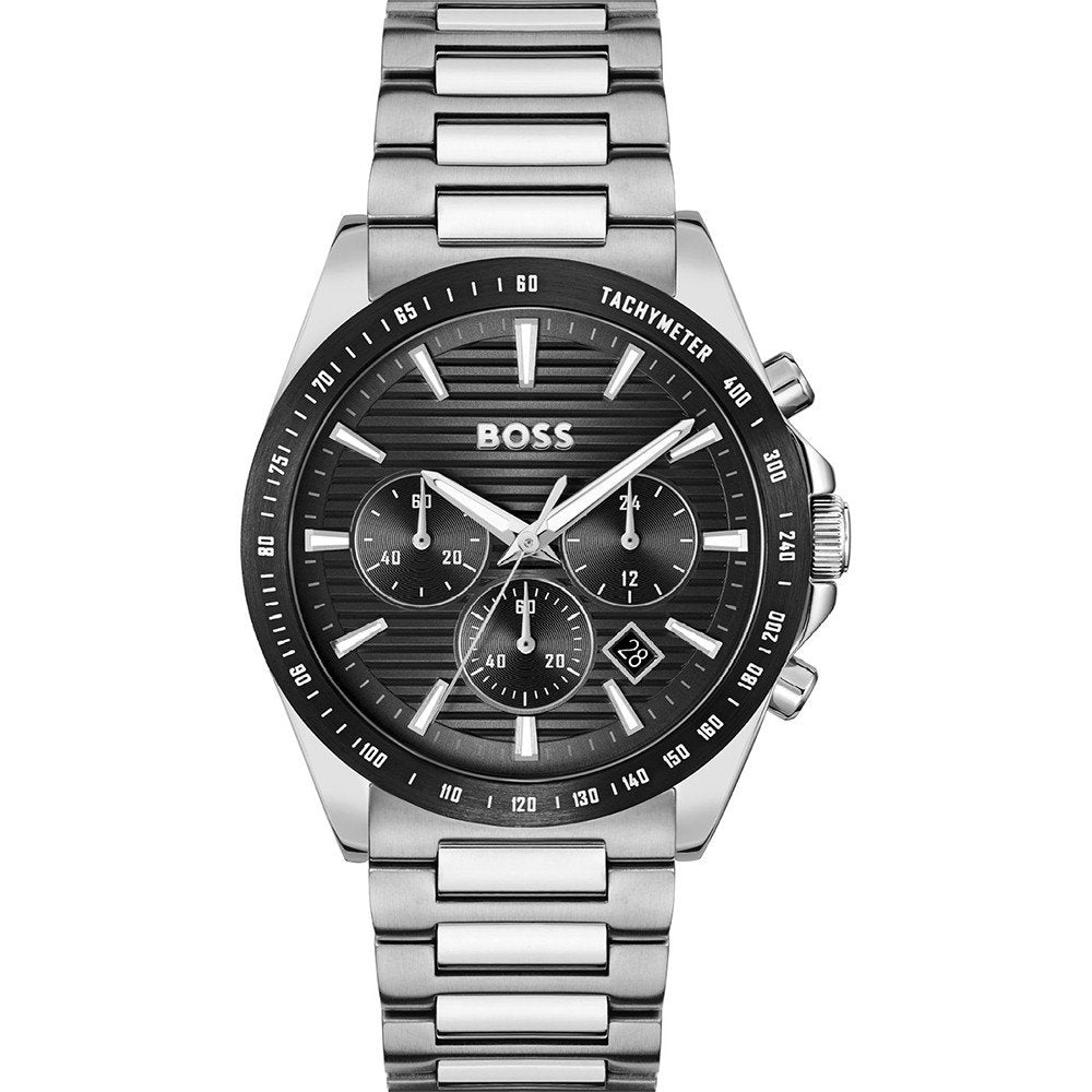 BOSS Strike Men's Watch Chronograph Black Dial 1514290