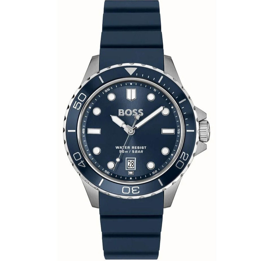 BOSS Troper Sport Men's Blue Rubber Watch 1514292