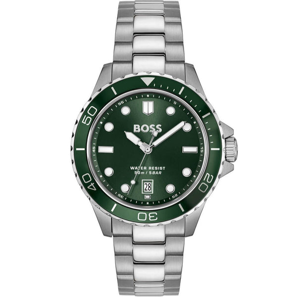 BOSS Troper Sport Men's Green Watch 1514249