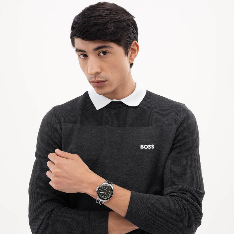 BOSS Troper Sport Men's Green Watch 1514249