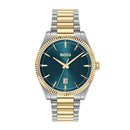 BOSS Cheswick Men's Two-Tone Blue Watch 1514311