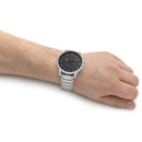 HUGO First Men's Black Watch 1530246 HUGO