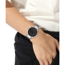 HUGO First Men's Black Watch 1530246 HUGO