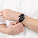 HUGO Lit Men's Black Watch 1530450 HUGO