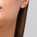 BOSS Jewellery Iona Ladies Silver Stud Earrings 1580558 BOSS