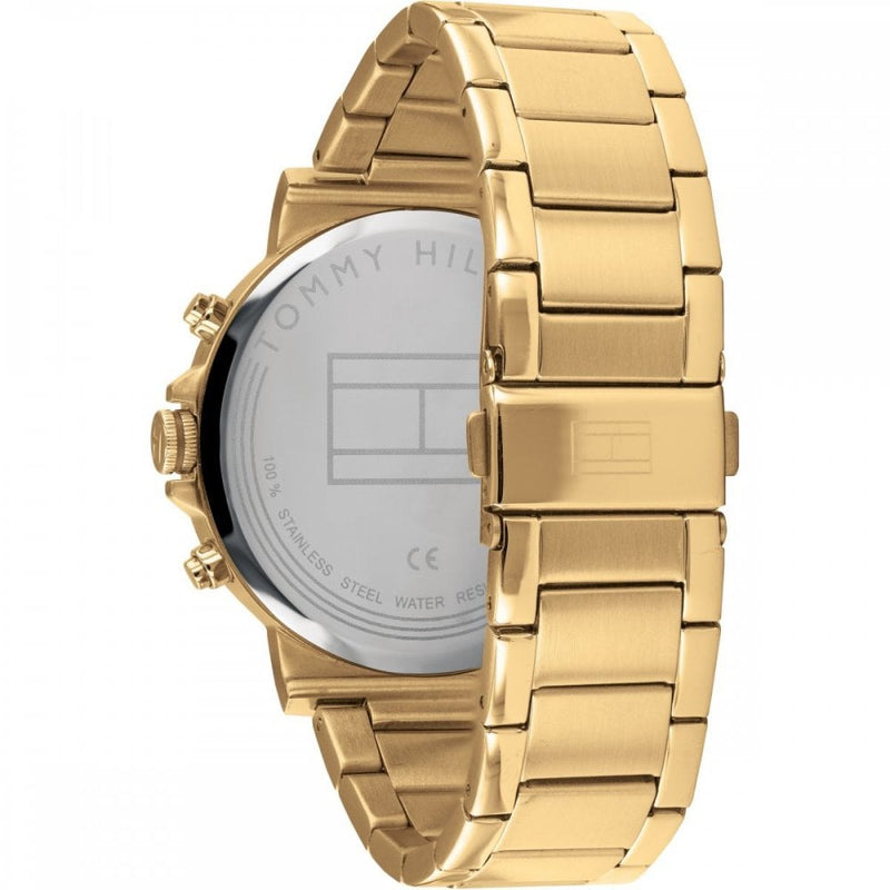 Tommy Hilfiger Daniel Men's Watch Gold with Blue Dial 1710384