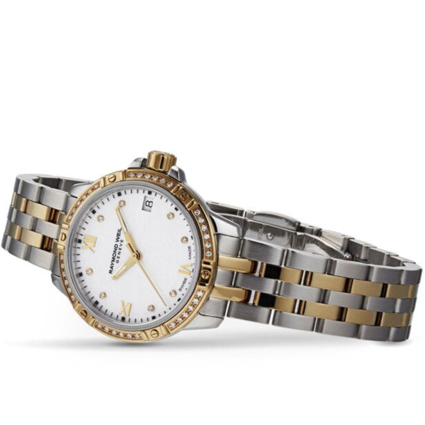 Raymond Weil Tango Ladies Watch Two Tone Diamonds 5960-SPS-00995