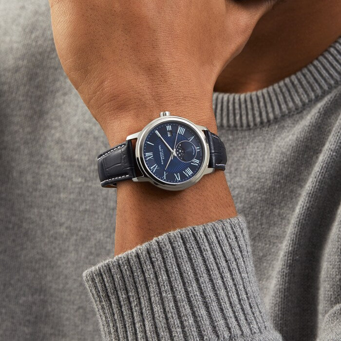 Raymond Weil Maestro Men's Watch Blue Moon Phase 2239-STC-00509