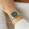 Vivienne Westwood Wallace Ladies Watch Gold / Green Dial VV208GDGD Vivienne Westwood