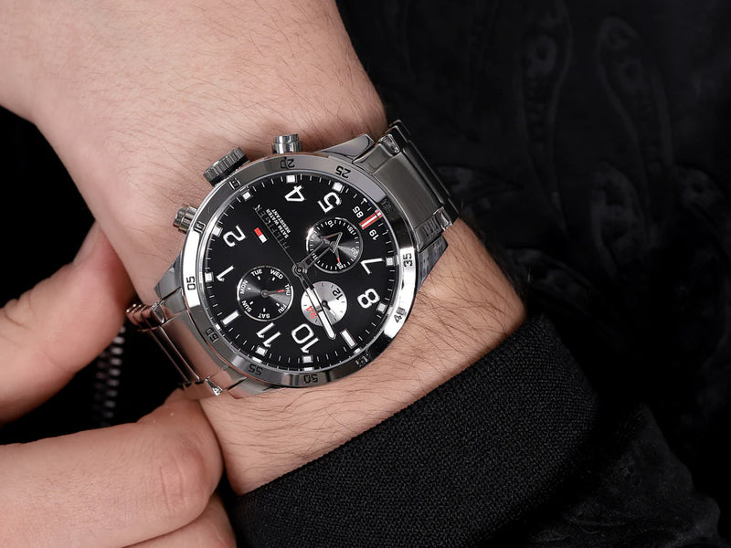 Tommy Hilfiger Trent Watch Men's Black Dial 1791141