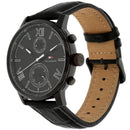 Tommy Hilfiger Alden Watch Men's Black Leather 1791310