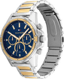 Tommy Hilfiger Mason Watch Men's Silver/Gold 1791937 - WatchStatus Ltd