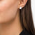 BOSS Jewellery Honey Ladies Silver Stud Earrings 1580563