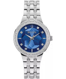 Bulova Phantom Ladies Watch Silver Diamonds 96L276