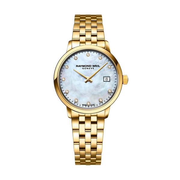 Raymond Weil Toccata Ladies Watch Gold Diamonds 5985-P-97081