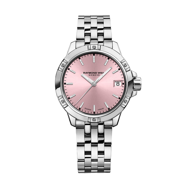 Raymond Weil Tango Ladies Watch Pink Dial 5960-ST-80001