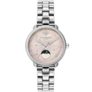 Olivia Burton Moonphase Ladies Silver Watch 24000297