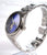 Rotary Oxford Automatic Watch Men's Silver with Blue Dial GB05095/05 - WatchStatus Ltd