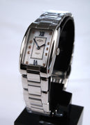 Rotary Cambridge Watch Ladies Silver Rectangular LB05435/07/D - WatchStatus Ltd
