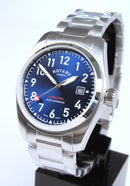 Rotary Commando Men's Watch Blue Dial Automatic GB05470/52 - WatchStatus Ltd