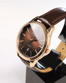 Rotary Cambridge Men's Watch Rose Gold Leather GS05394/16 - WatchStatus Ltd