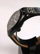 Rotary Commando Pilot Men's Watch Black Leather Automatic GS05474/19 - WatchStatus Ltd