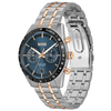 BOSS Tourmaster Men's Two-Tone Blue GMT Watch 1514288 BOSS