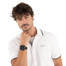 BOSS Grand Prix 44 Men's All Black Watch 1514314