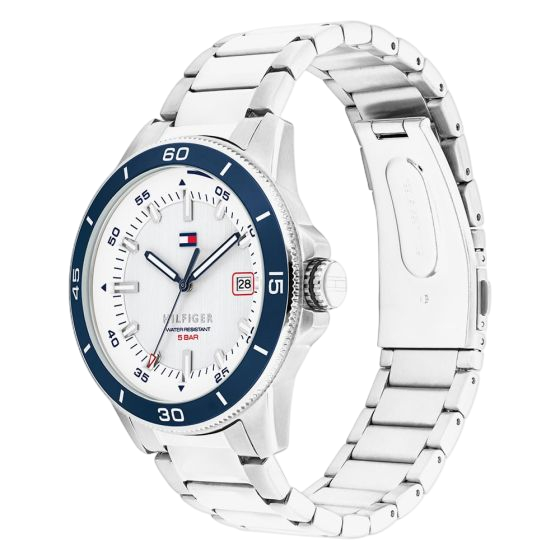 Tommy Hilfiger Remy Men's White Watch 1792227