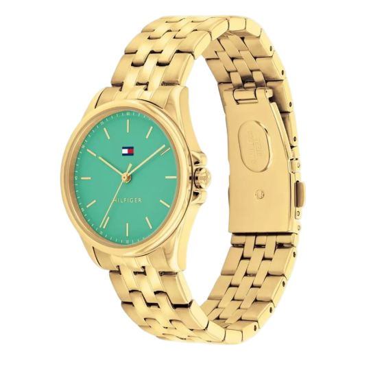 Tommy Hilfiger Jade Ladies Gold Watch 1782774