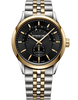 Raymond Weil Freelancer Half Moon Date Men's Watch Two Tone Black Dial Automatic 2738-STP-20001 Raymond Weil