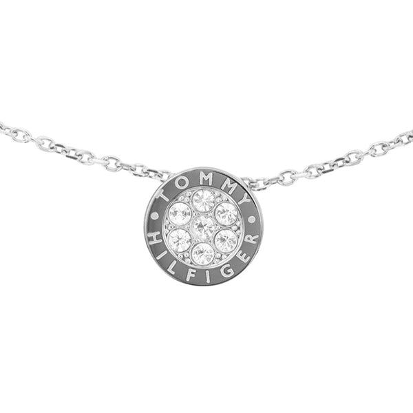Tommy Hilfiger Crystal Necklace Silver 2780568