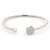 Tommy Hilfiger Crystal Bangle Bracelet Silver 2780570