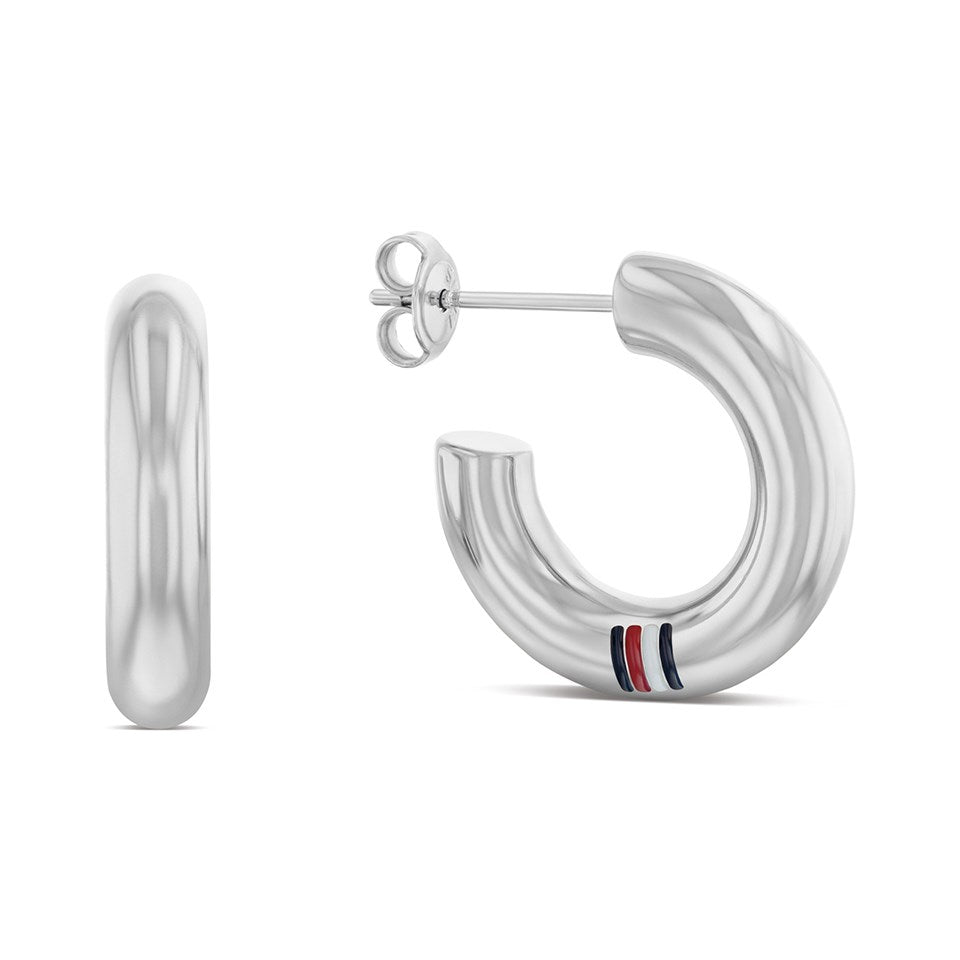 Tommy Hilfiger Circles Earrings Silver 2780948