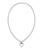 Tommy Hilfiger Toggle Hearts Necklace Silver 2780967 Tommy Hilfiger