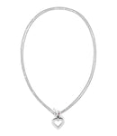 Tommy Hilfiger Toggle Hearts Necklace Silver 2780967