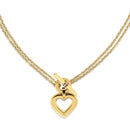 Tommy Hilfiger Toggle Hearts Necklace Gold 2780968