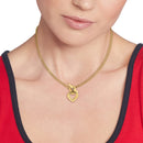 Tommy Hilfiger Toggle Hearts Necklace Gold 2780968