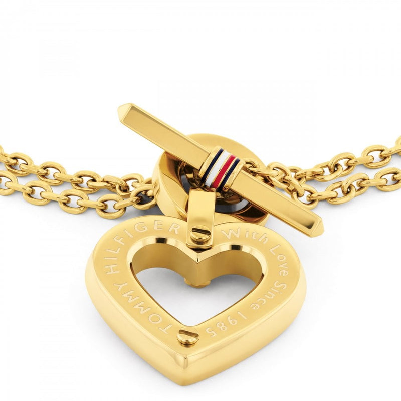 Tommy Hilfiger Toggle Hearts Bracelet Gold 2780970