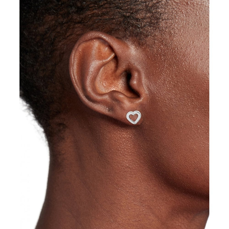 Tommy Hilfiger Toggle Hearts Earrings Silver 2780971