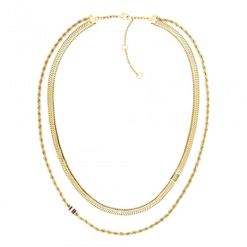 Tommy Hilfiger Layered Set Necklace Gold 2780980