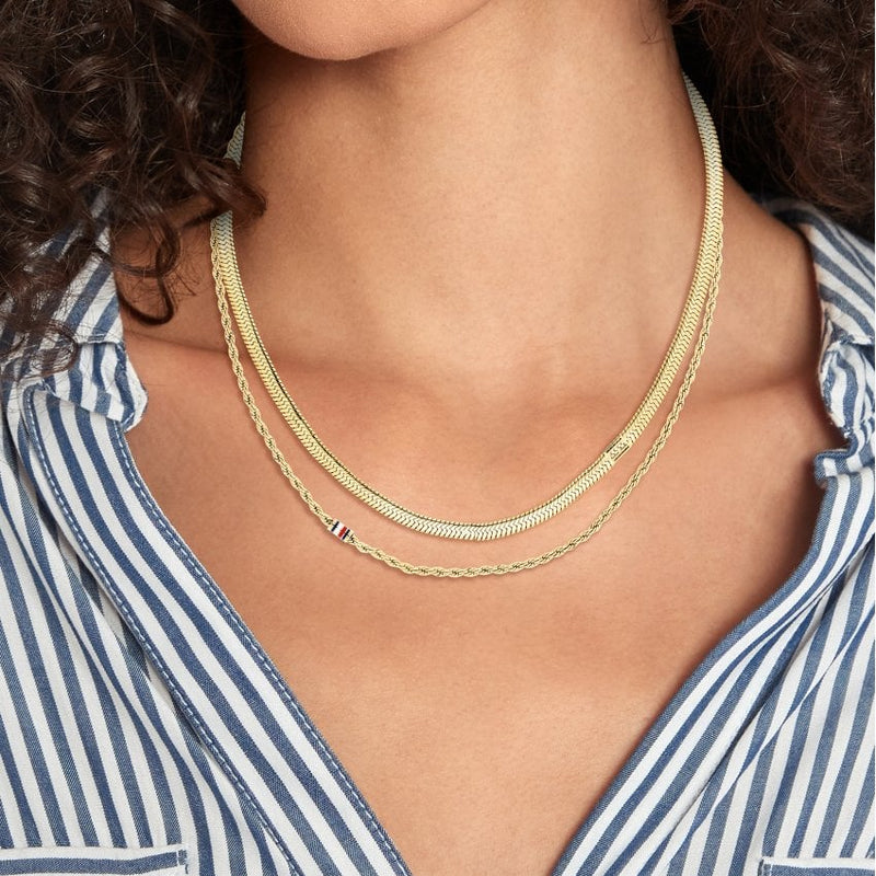 Tommy Hilfiger Layered Set Necklace Gold 2780980